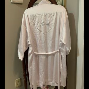 Victoria secret bride robe one size